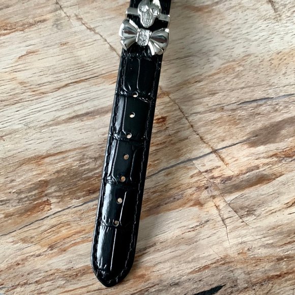 Dyrberg/Kern Emotion watch with removable charms and black sunray face - Picture 7 of 11